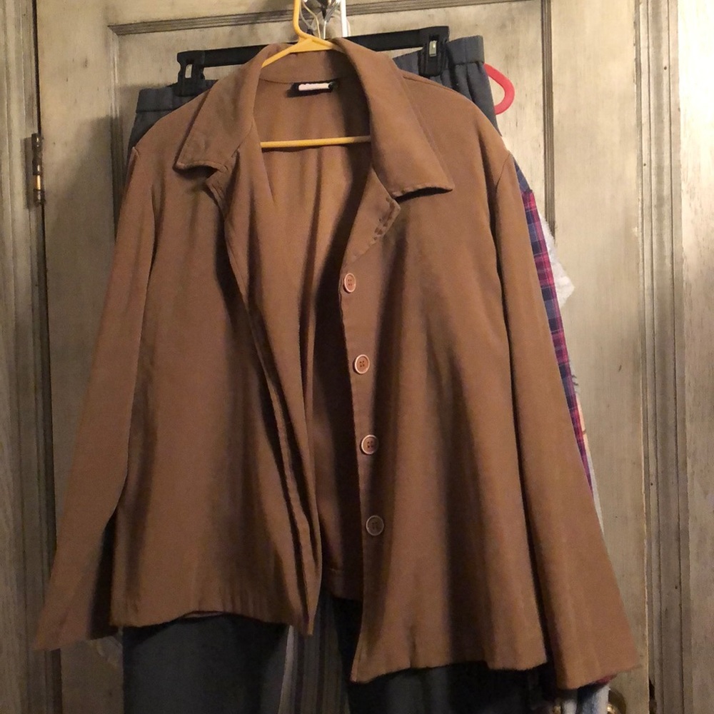Tan dress jacket